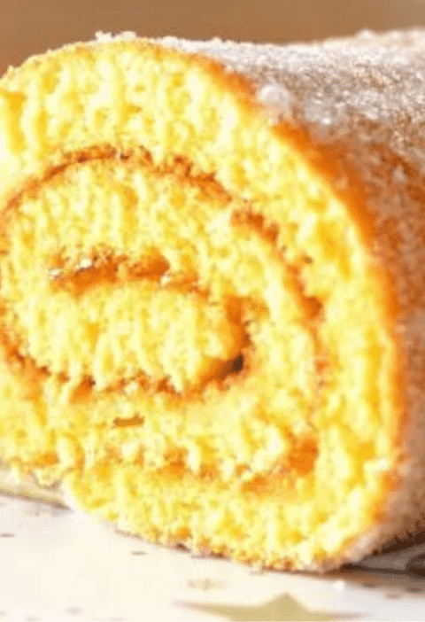 Rocambole de doce de leite