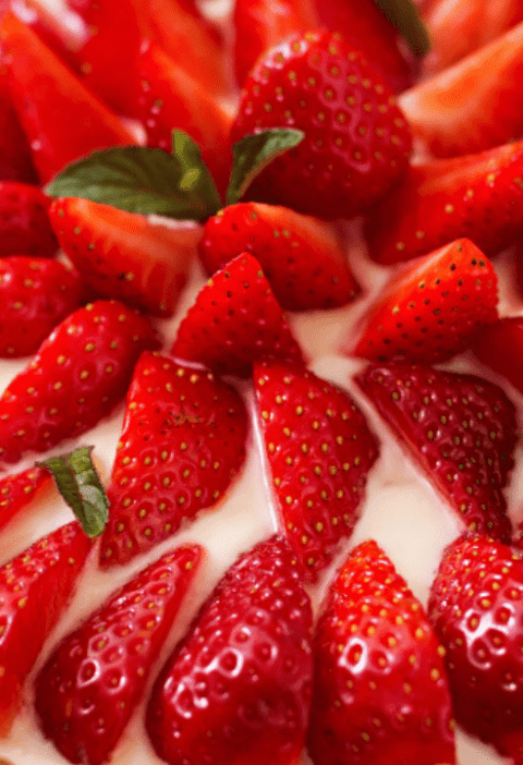 torta de morango