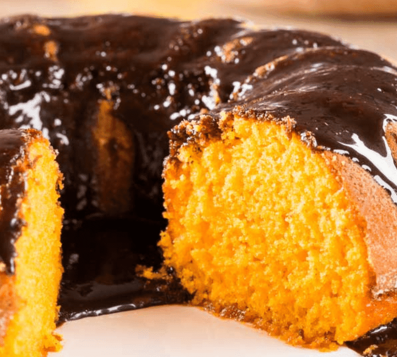 Bolo de Cenoura Vegano