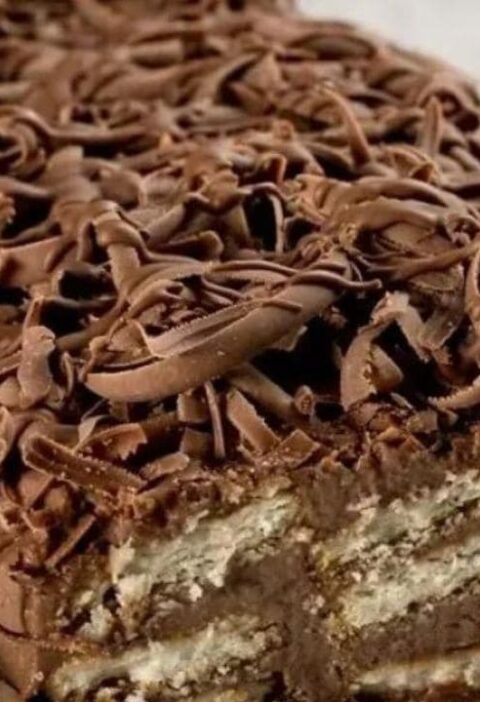 Pavê de chocolate